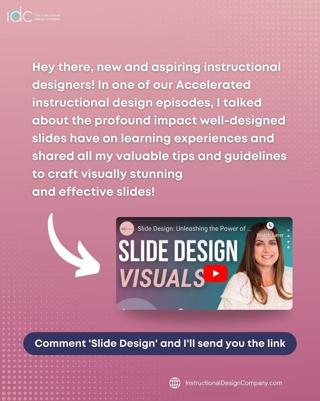 Cover slide: &ldquo;6 Essential Slide Design Practices for Engaging Learning Experiences&rdquo;